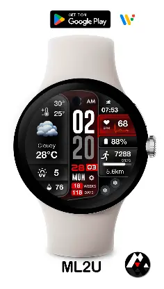 ML2U 233 Watch Face screenshot 1