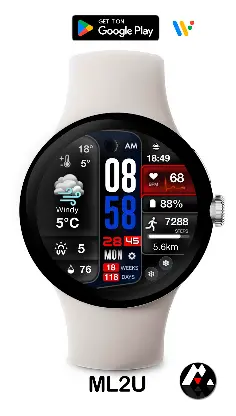 ML2U 233 Watch Face screenshot 8