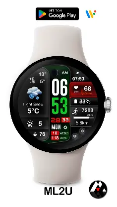 ML2U 233 Watch Face screenshot 6