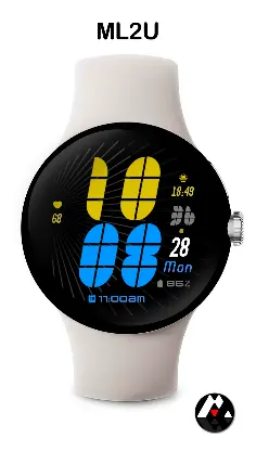 ML2U 240 Watch Face screenshot 1