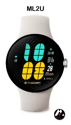 ML2U 240 Watch Face screenshot 3