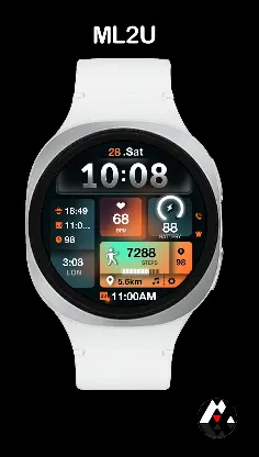 ML2U 241b Hybrid Watch Face screenshot 8