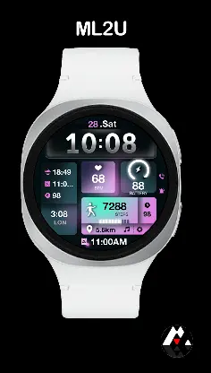 ML2U 241b Hybrid Watch Face screenshot 6