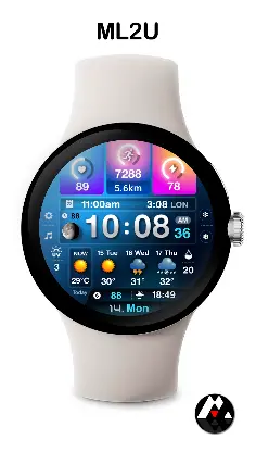 ML2U 243 Watch Face screenshot 4