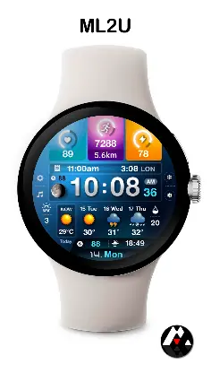 ML2U 243 Watch Face screenshot 5