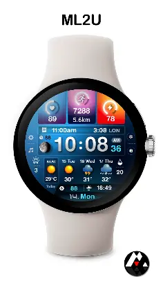 ML2U 243 Watch Face screenshot 8