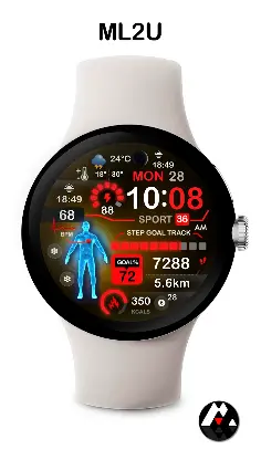ML2U 245 Watch Face screenshot 6