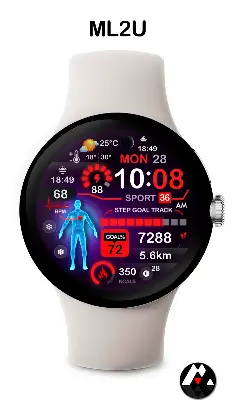ML2U 245 Watch Face screenshot 3