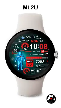 ML2U 245 Watch Face screenshot 5