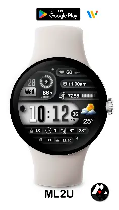 ML2U 256 Watch Face screenshot 1