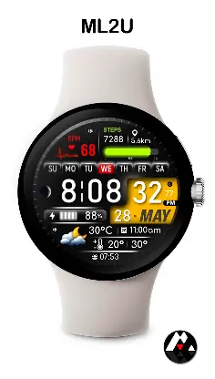 ML2U 272 Watch Face screenshot 5