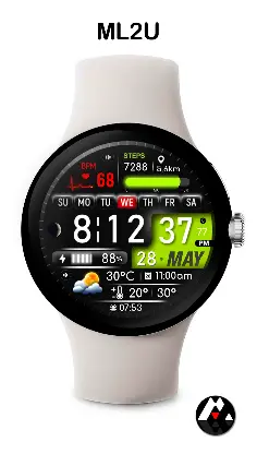 ML2U 272 Watch Face screenshot 1