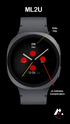 ML2U 287 Watch Face screenshot 2