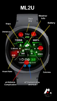ML2U 289 Watch Face screenshot 2
