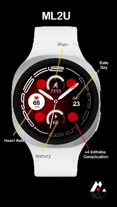 ML2U 290 Watch Face screenshot 2