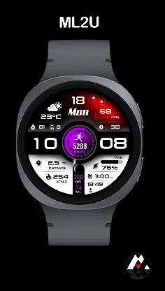 ML2U 293 Watch Face screenshot 8