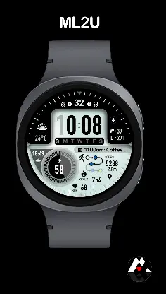 ML2U 320 Watch Face screenshot 1
