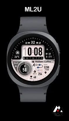 ML2U 320 Watch Face screenshot 3