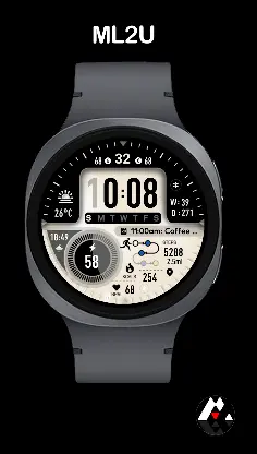 ML2U 320 Watch Face screenshot 4