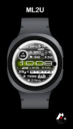 ML2U 322 Watch Face screenshot 7