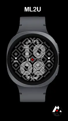 ML2U 325 Watch Face screenshot 1