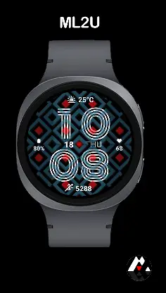 ML2U 325 Watch Face screenshot 6