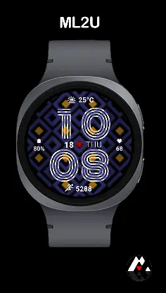 ML2U 325 Watch Face screenshot 5