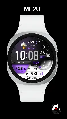 ML2U 328 Watch Face screenshot 8