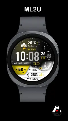 ML2U 328 Watch Face screenshot 5