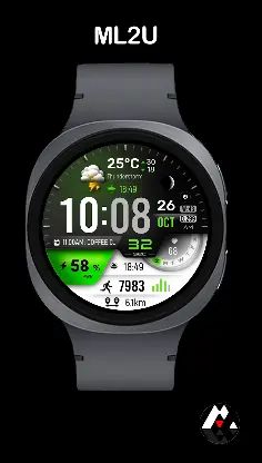 ML2U 328 Watch Face screenshot 6