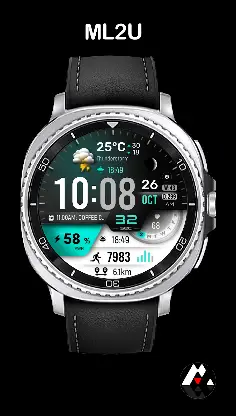 ML2U 328 Watch Face screenshot 3