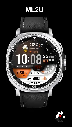 ML2U 328 Watch Face screenshot 1