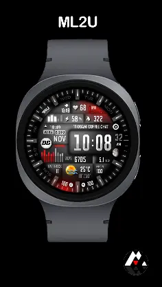 ML2U 330 Watch Face screenshot 1