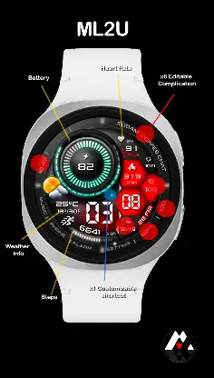 ML2U 333 Watch Face screenshot 2