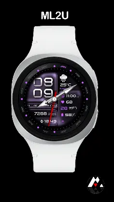 ML2U 350b Hybrid Watch Face screenshot 8