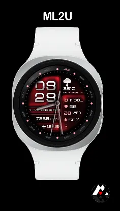 ML2U 350b Hybrid Watch Face screenshot 5