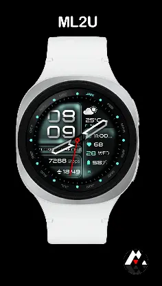 ML2U 350b Hybrid Watch Face screenshot 1
