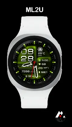 ML2U 350b Hybrid Watch Face screenshot 7