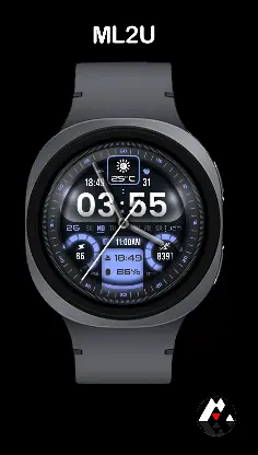 ML2U 364b Hybrid Watch Face screenshot 4