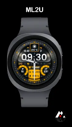 ML2U 364b Hybrid Watch Face screenshot 8
