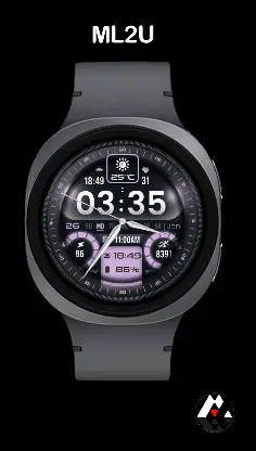 ML2U 364b Hybrid Watch Face screenshot 3