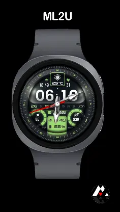 ML2U 364b Hybrid Watch Face screenshot 6