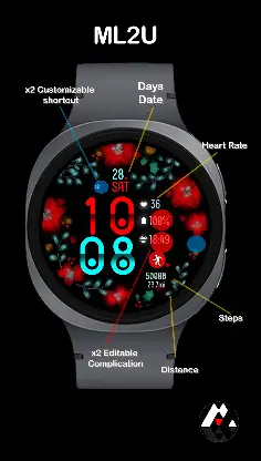 ML2U 371 Watch Face screenshot 2