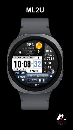 ML2U 377 Watch Face screenshot 8
