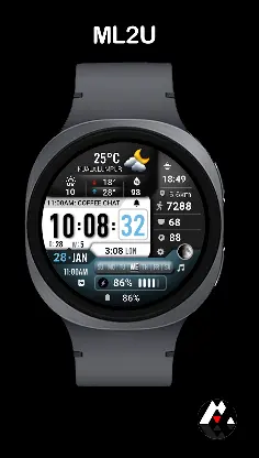 ML2U 377 Watch Face screenshot 1