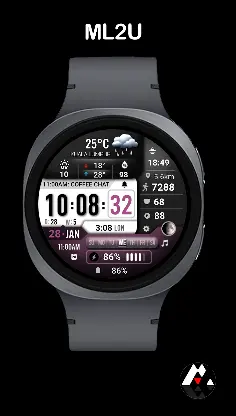 ML2U 377 Watch Face screenshot 7