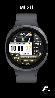 ML2U 377 Watch Face screenshot 4