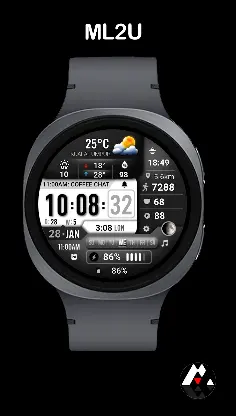 ML2U 377 Watch Face screenshot 3