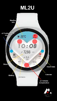 ML2U 388 Heart Glow Digital screenshot 2