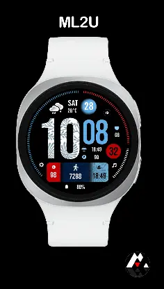 ML2U 390 Watch Face screenshot 1